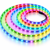 Outdoor wasserdicht 220V 120V Solar Weihnachts baum Neon Smart Dmx Rgb Running Cob Led Strip Light