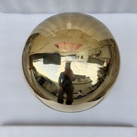 Boule de cuivre, boule de cuivre creuse polie miroir, personnalisable avec des diamètres allant de 200 à 3000 mm