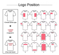 Kaos polos custom grosir untuk pria, kaos putih oversized off shoulder leher bulat custom untuk pria