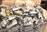 Gondoles de chantier industrielles LDF30 LSF309 LSG20 LSL30 avec verrou de sécurité, plateforme suspendue anti-basculement en acier et alliage d'aluminium, portée maximale 300m