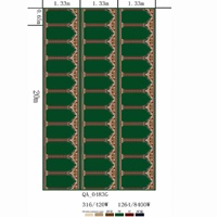 Tapis de mosquée personnalisés antidérapants en polyester - Vente en gros directe usine, personnalisables avec tout motif, pour la prière et l'exportation de tapis complets