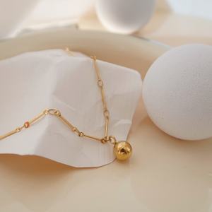 Tendencias 2025, Collar Moderno y Exclusivo de Acero Inoxidable 316L, Resistente al Agua y al Deslustre, con Baño de Oro Real de 18K, para Mujer - Product Image 2