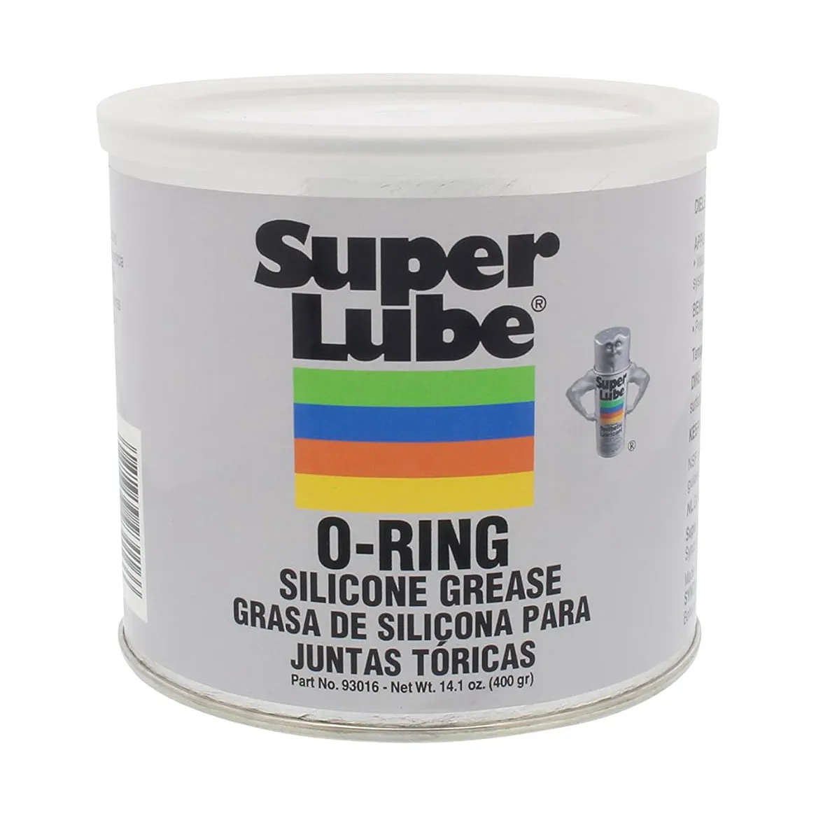 Super Lube 56204 O-Ring Clear Silicone Lubricant for protecting and lubricating O-rings from damage