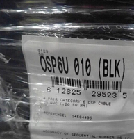 Belden 24 AWG 4 paires de câbles extérieurs multipaires UTP Cat-6 noirs solides Belden OSP6U