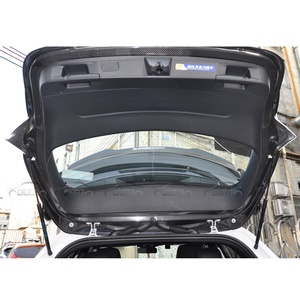 For Mercedes Benz a Class W177 A45 Wet Carbon Fiber Rear Trunk <b>Boot</b> Cover Spoiler Trim Auto Tuning - Product Image 4