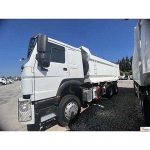 Camion Ribaltabile Diesel Sinotruk Howo Usato a 10 Ruote 6x4 per Ingegneria con Telecamera - Product Image 2