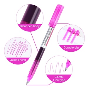 Hot Selling Big Capacity Promotional Gift Custom Logo Multicolor Gel Ink <b>Pen</b> Set - Product Image 4