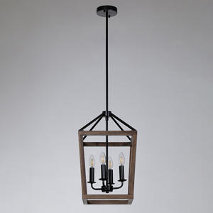 Lampes de style américain Lanterne rétro lustre lampe salle à manger cuisine îlot industriel vintage suspension - Product Image 3