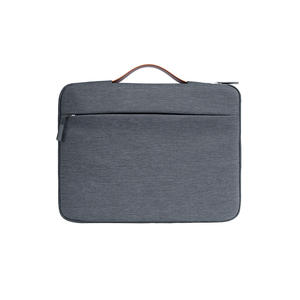 휴대용 솔리드 노트북 슬리브 13-16인치 방수 캐주얼 인기 판매 노트북 파우치 - Product Image 5