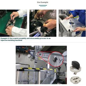 QCTH0525 0834-10N/B-SUS a bloccaggio rapido in acciaio camma morsetti morsetti con morsetto a pollice per fascetta - Product Image 4