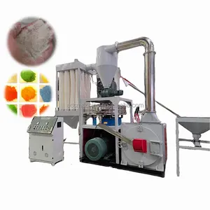 plastic Scrap PVC PE PP milling pulverizer machine grinding and crushing machine