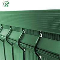 Rouleau de lattes en PVC robuste pour clôture en grillage rigide, jardin et cour