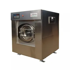 Komersial Peralatan Laundry 25 Kg Mesin Cuci Industri Front-Loading Vertikal