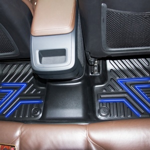 แผ่นรองพื้นรถยนต์กันลื่นแบบสากล ชุดพรมปูพื้นรถยนต์ TPE สำหรับ VOLVO XC60 ปี 2018 ขึ้นไป - Product Image 6