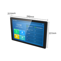 Station intérieure SIP à écran tactile de 10,1 pouces - Moniteur d'interphone IP i506W