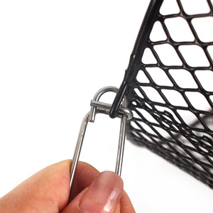 Nassa <span class=keywords><strong>da</strong></span> <span class=keywords><strong>pesca</strong></span> automatica integrata in ferro per gamberi, pesce <span class=keywords><strong>di</strong></span> fango e pesci - Ingrosso - Product Image 4