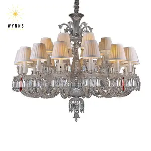 French luxury crystal chandelier CE ROHS Europe traditional pendant lighting house indoor decorative large furniture lamp