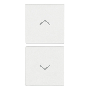 White Arrow Wall <b>Switches</b> 1M Anti-Battery Half Keys 4.44x2.3x0.67cm - Product Image 1