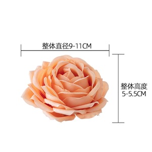Tête de fleur artificielle CallaFloral en polyester pour décoration intérieure, mariage, maison – Rose, Rouge, Jaune, Orange, Blanc laiteux - Product Image 4