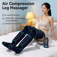 Appareil de compression pneumatique pour la récupération post-activité sportive, avec bottes de pressothérapie et massage par air pour les jambes entières