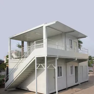 Nhà Chứa Modular Vận Chuyển 36sqm Với Phòng Tắm Nhà Gác Xép 2 Phòng Ngủ Có Gác Lửng Ở Ba Lan Văn Phòng