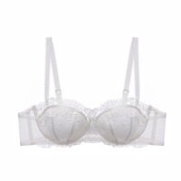 Neues benutzer definiertes Logo OEM/ODM Luxus bestickte Spitze Sexy Unterwäsche Dünner Ring aus weichem Stahl zur Unterstützung großer Brüste Sammeln Sie einen BH