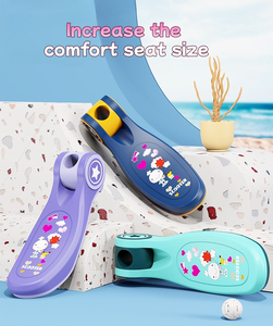 Trottinette à 3 roues lumineuse et pliable en acier pour enfants, siège amovible – Cadeau idéal pour garçons et filles – Offre spéciale - Product Image 4