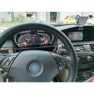 Tableau de bord numérique de voiture de 12.3 pouces pour <span class=keywords><strong>BMW</strong></span> série 5 <span class=keywords><strong>E60</strong></span>/<span class=keywords><strong>CCC</strong></span> système 2004-2009 tableau de bord LCD - Product Image 3
