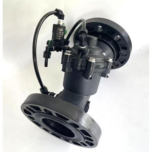 Válvula solenoide de control Zanson, tipo piloto, conexión de brida, control de flujo de agua y aire, 12V CC - Product Image 1