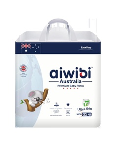 AIWIBI Disposable Baby Diapers Best Selling High Quality Baby Diapers <strong>Pants</strong> ultra Thin Good <strong>Pampering</strong> Baby Nappies XXXL <strong>Size</strong> <strong>7</strong> - Product Image 2