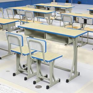 <span class=keywords><strong>โต๊ะ</strong></span>นักเรียนเหล็กไม้แบบคู่สำหรับห้องเรียนมหาวิทยาลัย ปรับความสูงได้ ทนทาน <span class=keywords><strong>ลาย</strong></span><span class=keywords><strong>การ์ตูน</strong></span> สำหรับห้องเรียนคอมพิวเตอร์ - Product Image 6