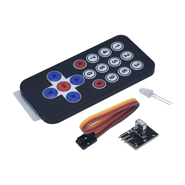 Infrared IR Wireless Remote Control Module Kits DIY Kit HX1838 For Raspberry Pi