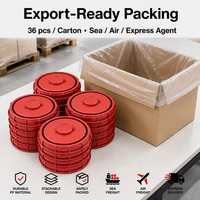 Bouchon de réservoir en plastique pour IBC avec système de ventilation automatique, fermeture à vis en PEHD pour produits chimiques et traitement de l'eau, option de logo personnalisé