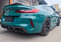 Kit de conversion BTC V Style pour BMW M8 Coupé 2019-2022 : Lame avant, diffuseur arrière et spoiler en fibre de carbone
