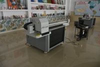 Nouvelle imprimante à plat UV à jet d'encre Ricoh série FY-9060, machine d'impression rotative personnalisée pour l'impression de bouteilles cylindriques