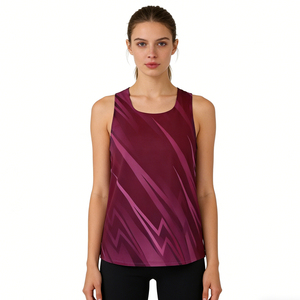 Débardeur de course à séchage rapide avec logo personnalisé, tissu respirant extensible et doux pour la peau, idéal pour la gym, l'entraînement et les occasions décontractées - Product Image 1