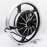 17 Inch 1500W 72V High Efficiency 48v 500w 10kw Brushless Hub Motor