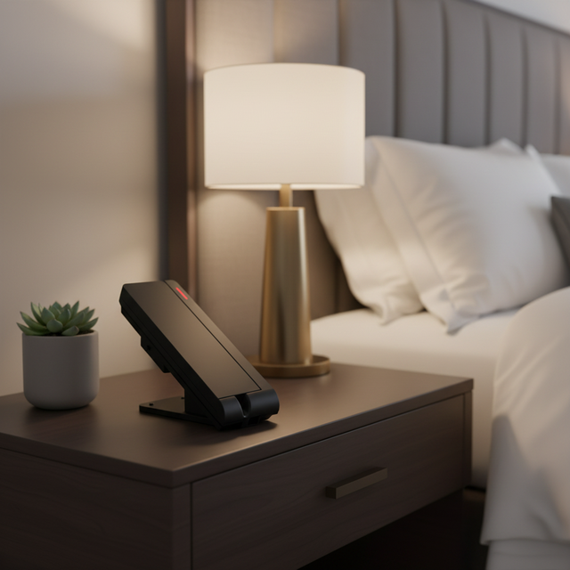 Sachikoo SN-0019 Double-Use Hotel Guest Room Emerncy Desk Wall Telephone New Corded Telephone with Speed Dial Buttons Bathrooms