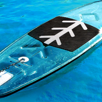 Planche de surf transparente avec pagaie pour Yoga, 3M