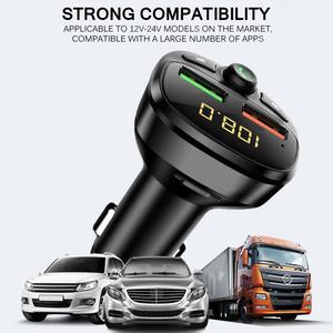 Productos de Dropshipping 2026, Reproductor MP3 para Auto Más Vendido, Adaptador de Música, Cargador USB Dual, Kit de Manos Libres para Auto con <span class=keywords><strong>Bluetooth</strong></span>, Transmisor de Radio FM - Product Image 3