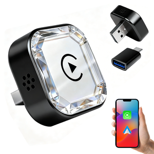 Dongle Mini USB Plug & Play pour mise à niveau CarPlay sans fil et Android Auto pour <span class=keywords><strong>iPhone</strong></span> avec connexion automatique rapide et stable, ajustement universel - Product Image 1