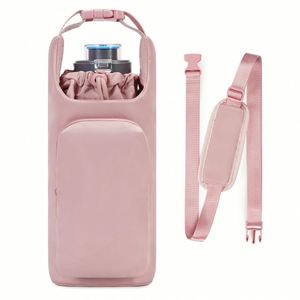 Hot-Selling Outdoor Sports Water Bottle Set Portable <b>Thermos</b> Protection Case with Strap Thermal <b>Cup</b> Sleeve - Product Image 5