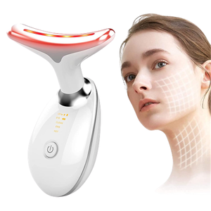 Dispositivo de Masaje Facial Portátil de 7 Colores, Herramienta Multifuncional para Esculpir el Rostro, Masajeador Eléctrico para Lifting Facial y de Cuello - Product Image 1