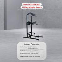 Torre de Ejercicios Multifuncional, Equipo de Gimnasio en Casa para Entrenamiento de Fuerza de Cuerpo Completo