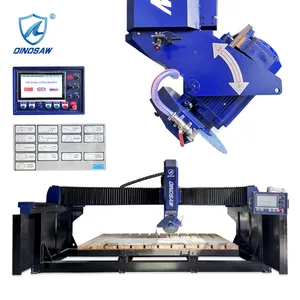 cnc diamond cutting stone machine cutting table for granite 5 axis marble