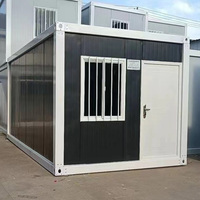 Maison conteneur préfabriquée démontable 10ft 20ft 40ft – Bureau de chantier modulaire portable – Habitation préfabriquée