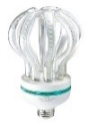 Lámpara LED Tipo Maíz de 26W con Forma de Loto, E27, 6000K, Luz Diurna, 8000 Horas, AC85-265V, Base de Plástico, 2 Años de Garantía, 1800 Lúmenes - Product Image 6