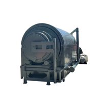 Four de carbonisation professionnel pour biochar, vinaigre de bois, à tambour rotatif, pour copeaux de bois, sciure, balle de riz et charbon de bois