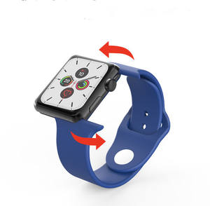 Correa de silicona para <span class=keywords><strong>Apple</strong></span> <span class=keywords><strong>Watch</strong></span>, banda de reloj de moda lavable, al por mayor, 12, 3, 4, 5, 6, 38, 40, 42 <span class=keywords><strong>y</strong></span> 44 mm - Product Image 3