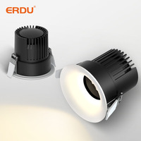 Spot LED encastré en aluminium 7W anti-éblouissement réglable 3CCT dimmable 220V certifié SAA IP24 Garantie 3 ans